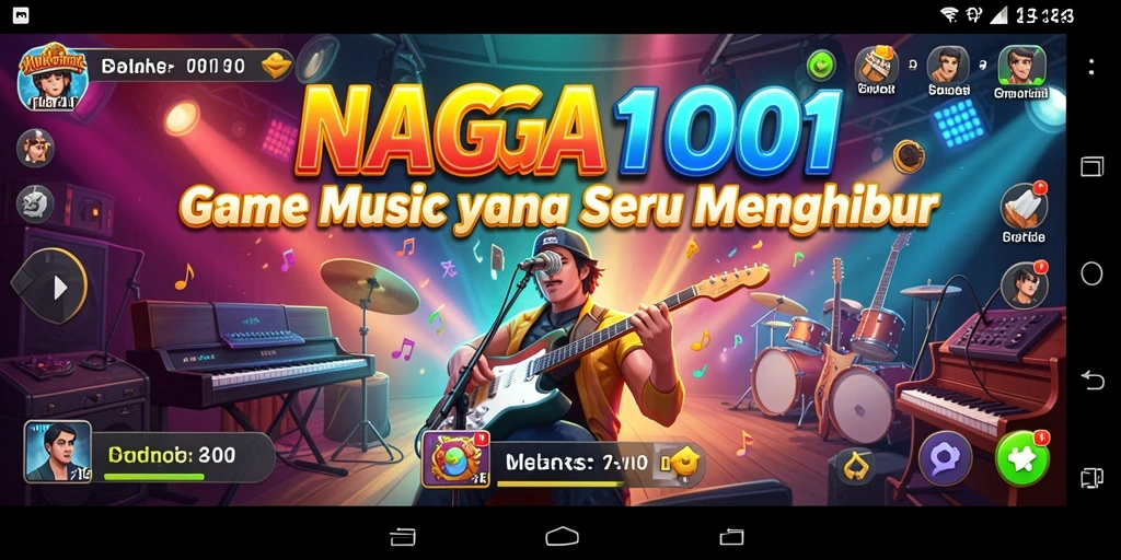 Screenshot NAGA1001 menampilkan gameplay yang dinamis dan interaktif.