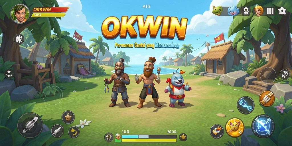 Screenshot gameplay OKWIN yang menarik dan menyenangkan