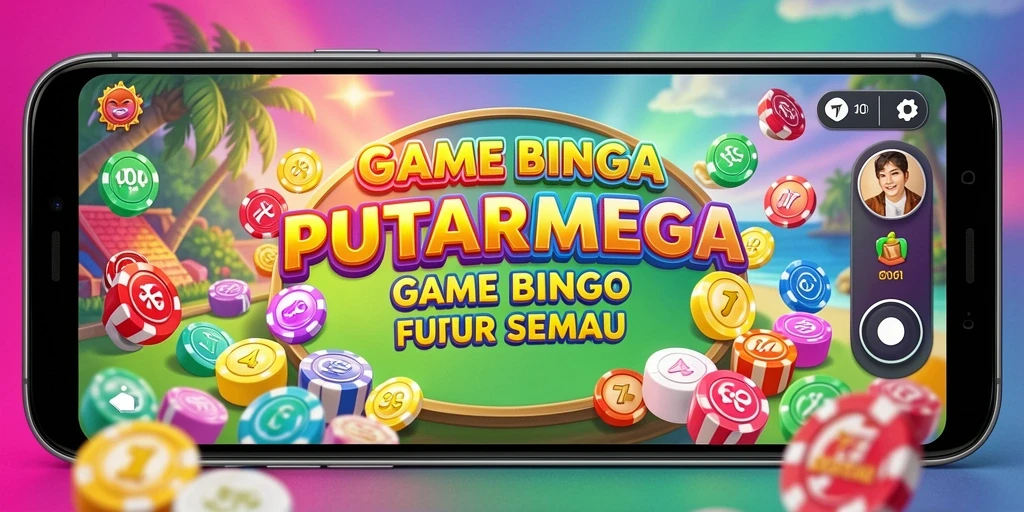 Screenshot utama PUTARMEGA menampilkan keseruan gameplay Bingo.