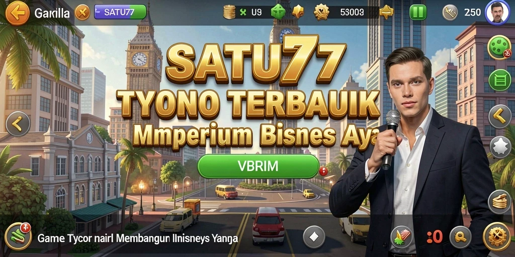 Screenshot SATU77 menunjukkan grafik yang menarik dan gameplay seru.