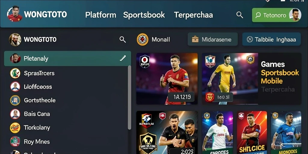 Tampilan gameplay taruhan olahraga WONGTOTO yang menarik.